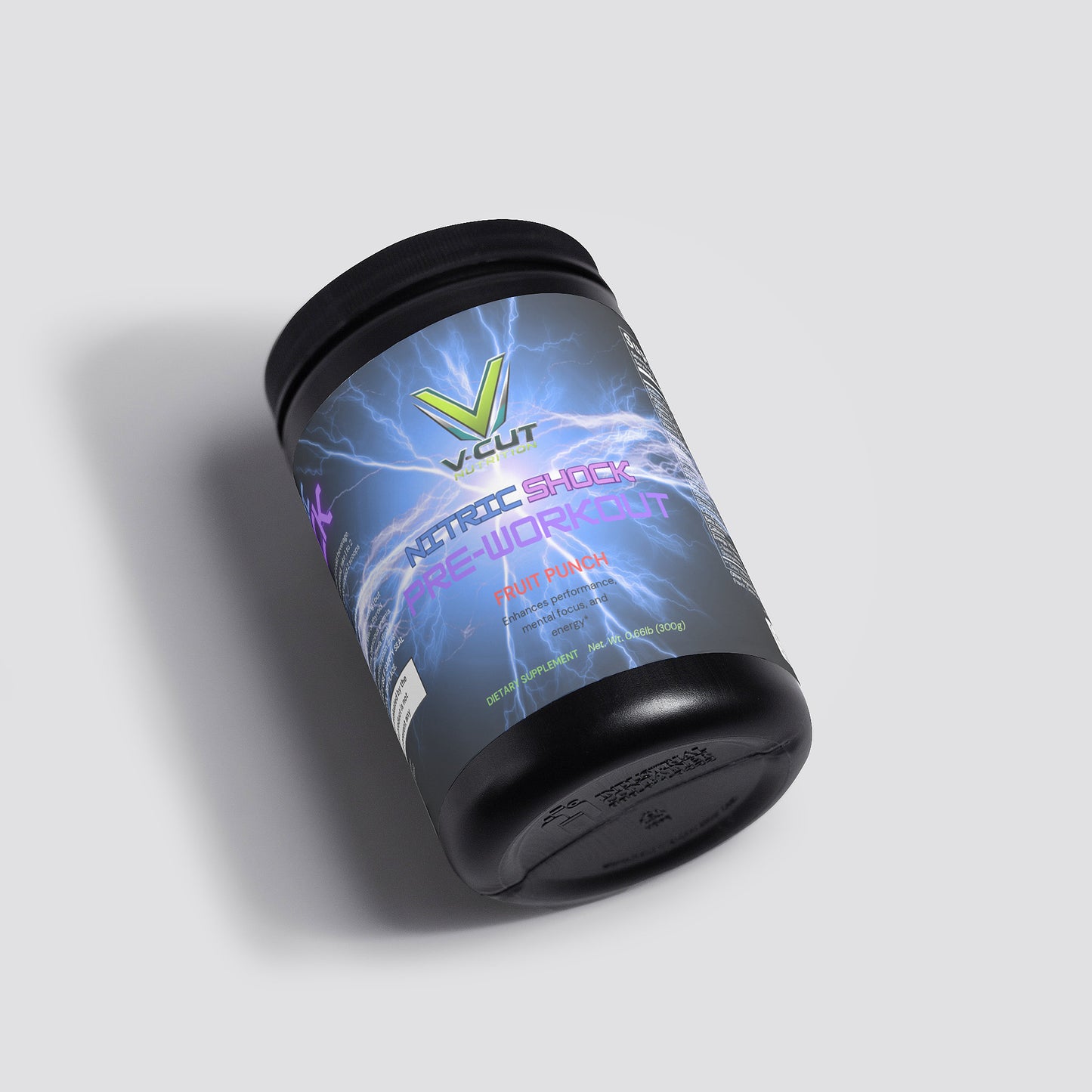 Nitric Shock Pre-Workout Powder (Fruit Punch)