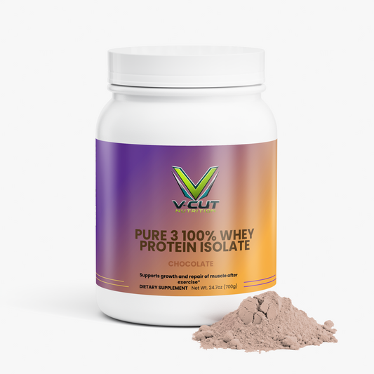 Pure 3 100% Whey Protein Isolate (Chocolate)