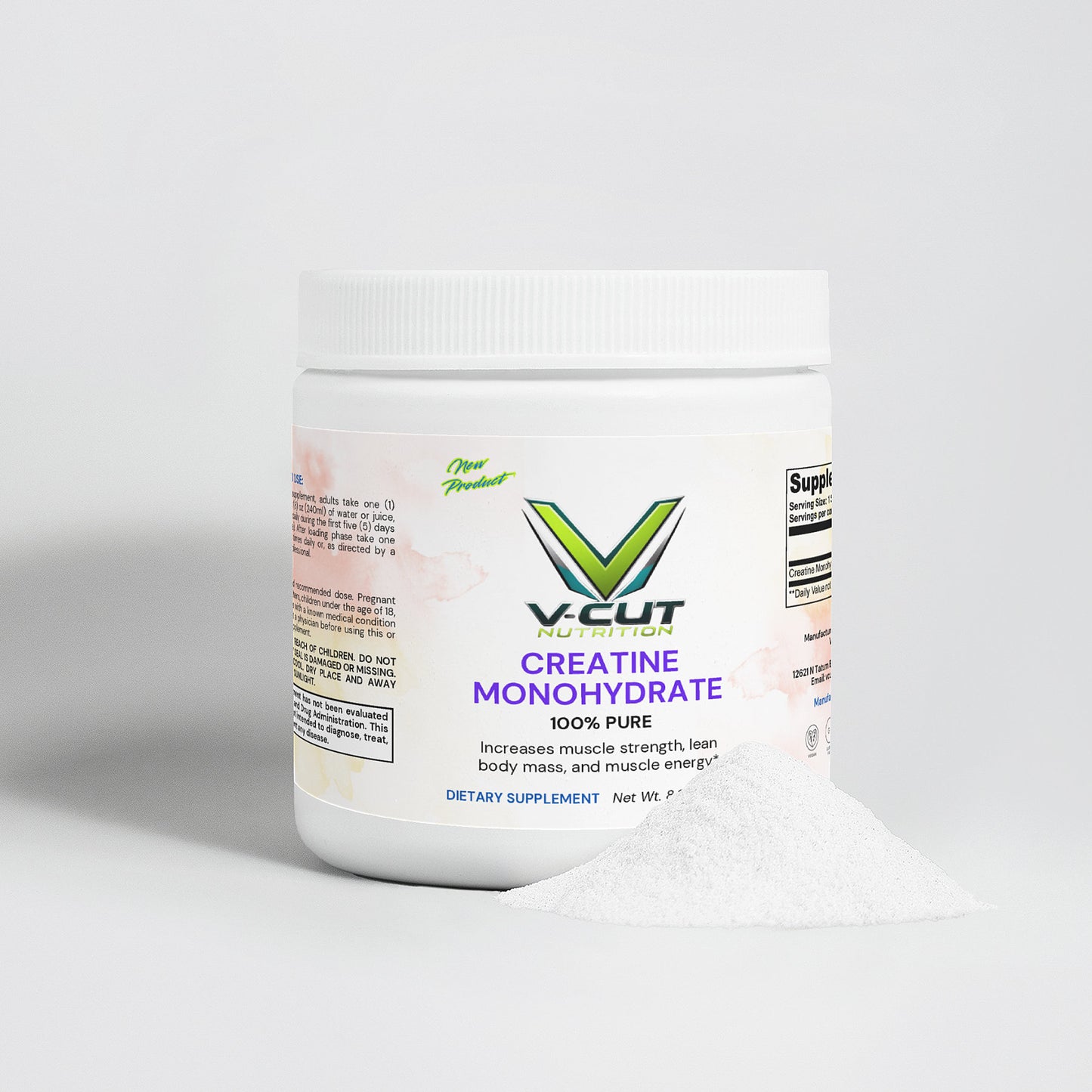 100% Pure Creatine Monohydrate