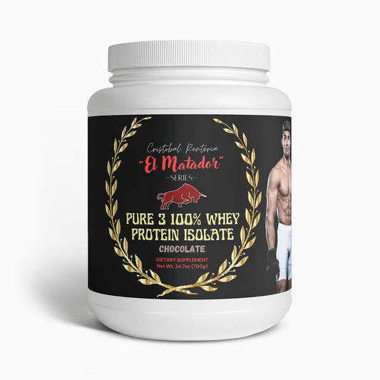 Pure 3 100% Whey Protein Isolate (Chocolate) "El Matador" Series