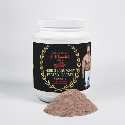 Pure 3 100% Whey Protein Isolate (Chocolate) "El Matador" Series