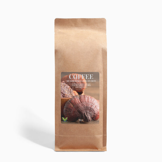 Mushroom Coffee Fusion - Lion’s Mane & Chaga 16oz