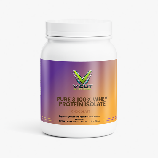 Pure 3 100% Whey Protein Isolate (Chocolate)